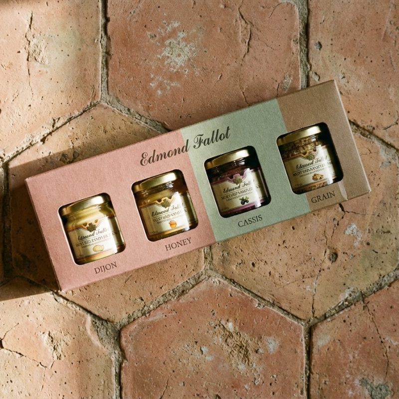 Edmond Fallot Mustard Gift Set