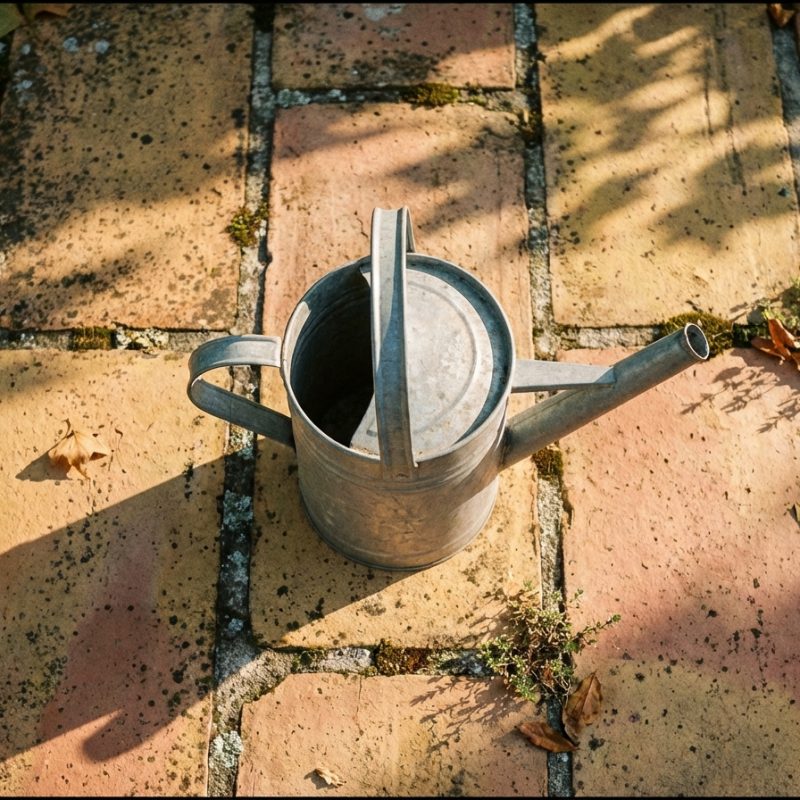 French Zinc Watering Can